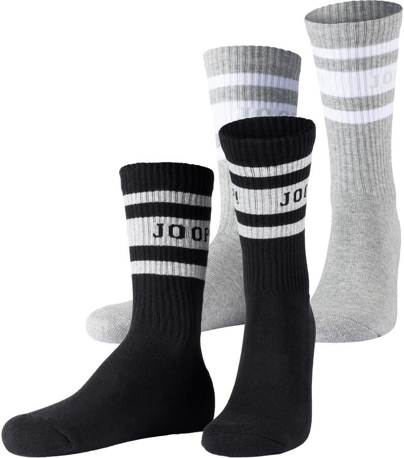 Joop! Lange sokken Premium Essentials op de band met logo-opschrift (Set van 2) - Foto 5