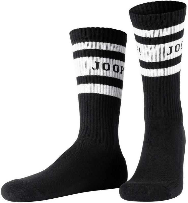 Joop! Lange sokken Premium Essentials op de band met logo-opschrift (Set van 2) - Foto 2