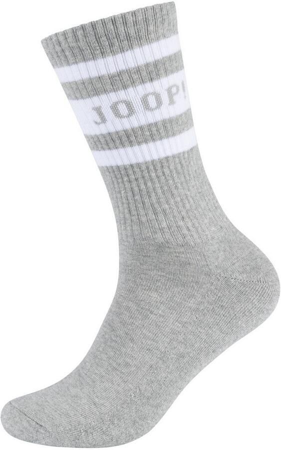 Joop! Lange sokken Premium Essentials op de band met logo-opschrift (Set van 2) - Foto 4