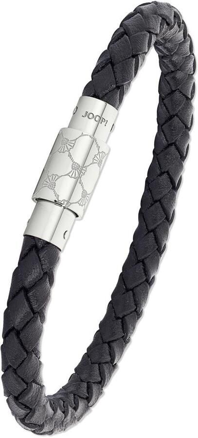 Joop! Leren armband met zirkoon (synthetisch) - Foto 4