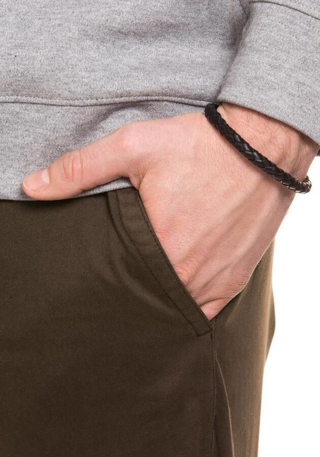 Joop! Leren armband met zirkoon (synthetisch) - Foto 3