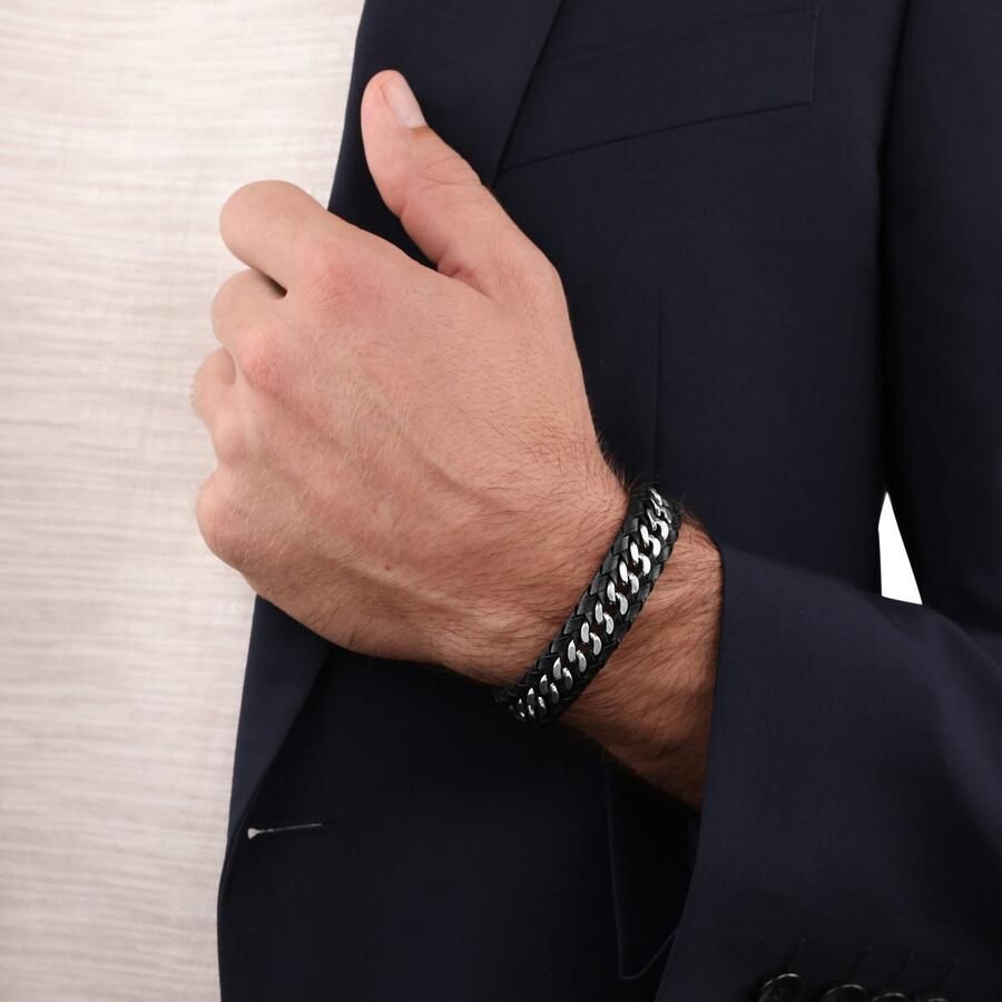 Joop! Leren armband - Foto 2