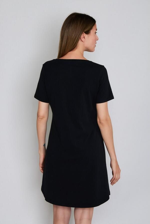 Joop! Nachthemd Cosy Ronde hals korte mouwen - Foto 2