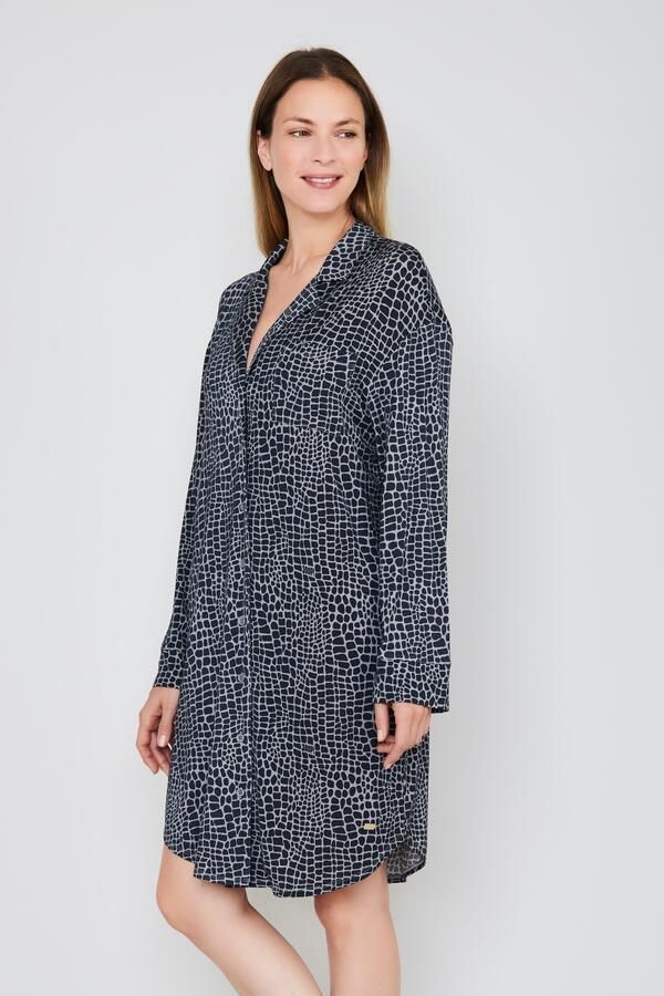 Joop! Nachthemd Luxe Modal Printed - Foto 5