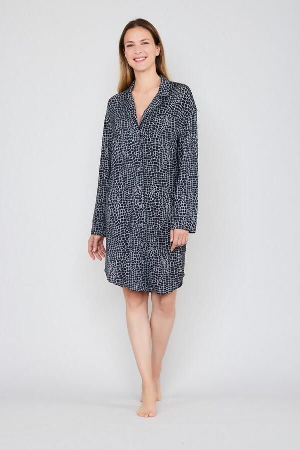 Joop! Nachthemd Luxe Modal Printed - Foto 3