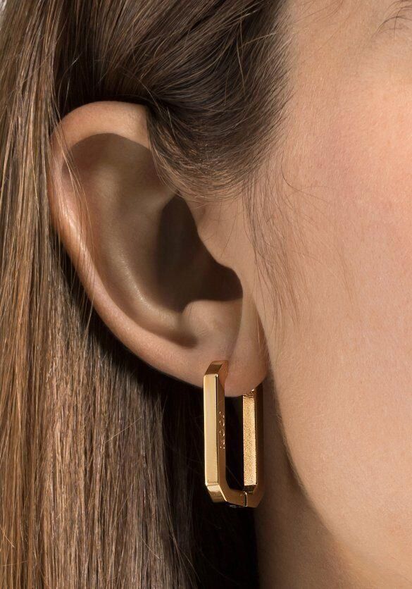 Joop! Oorringen met zirkoon (synthetisch)