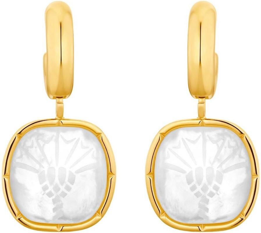 Joop! Oorringen met parelmoer