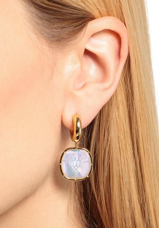 Joop! Oorringen met parelmoer - Foto 2