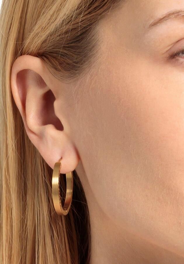 Joop! Oorringen met zirkoon (synthetisch)