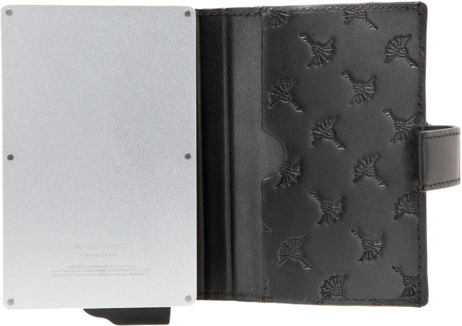 Joop! Pasjeshouder Pero c-three e-cage sv8f Portemonnee sportemonnee leren portemonnee - Foto 4