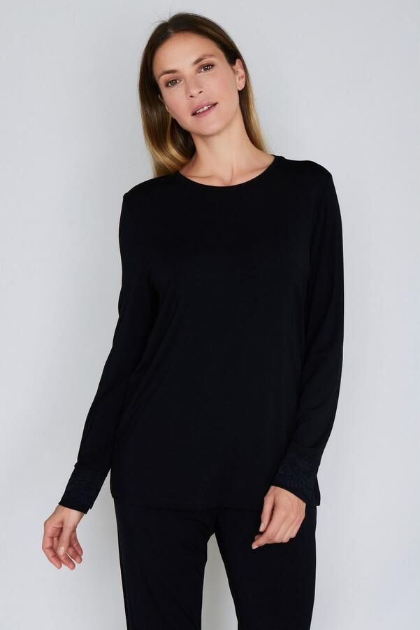 Joop! Pyjama Lange mouw regular fit modal-mix ronde hals (2-delig) - Foto 5