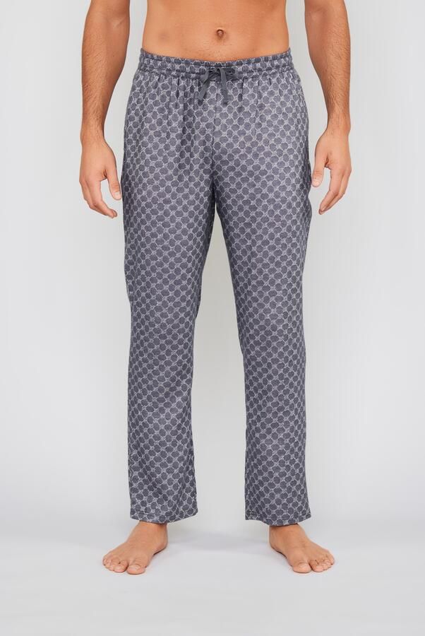 Joop! Pyjamabroek Relax Katoen-viscosemix cornflower-design regular fit - Foto 4