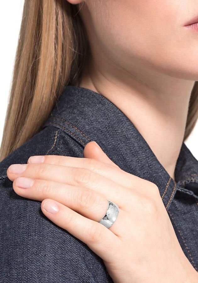 Joop! Ring Sieraad cadeau ring korenbloem breed eyecatcher