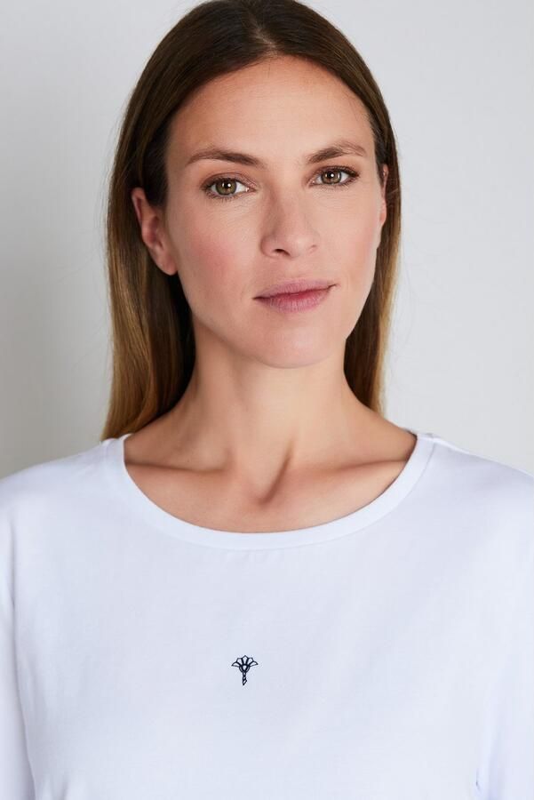 Joop! Shirt met lange mouwen Cosy met een ronde hals - Foto 3