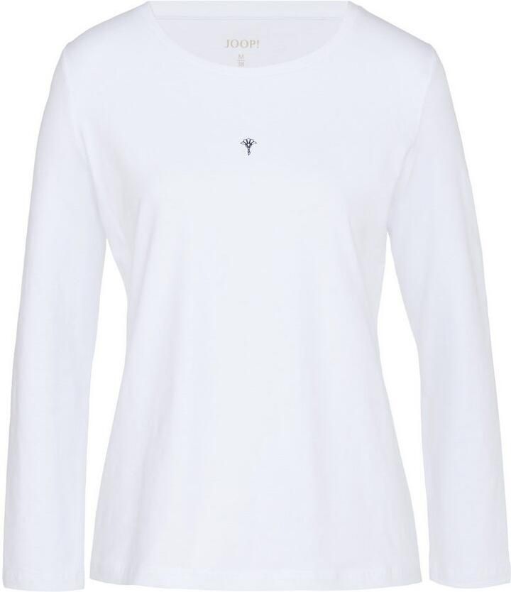 Joop! Shirt met lange mouwen Cosy met een ronde hals