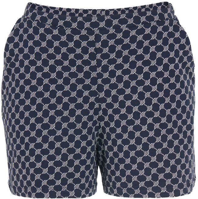 JOOP! Collection Regular fit korte pyjamabroek van katoenmix met steekzakken opzij - Foto 5