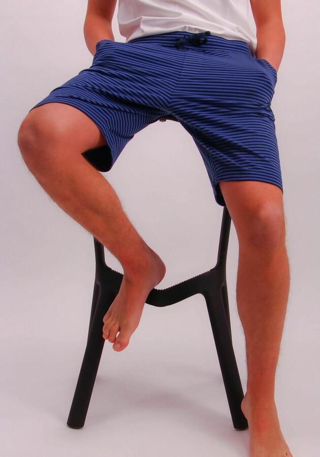 Joop! Shortama gestreepte broek bindband shirt korte mouw (2-delig) - Foto 6