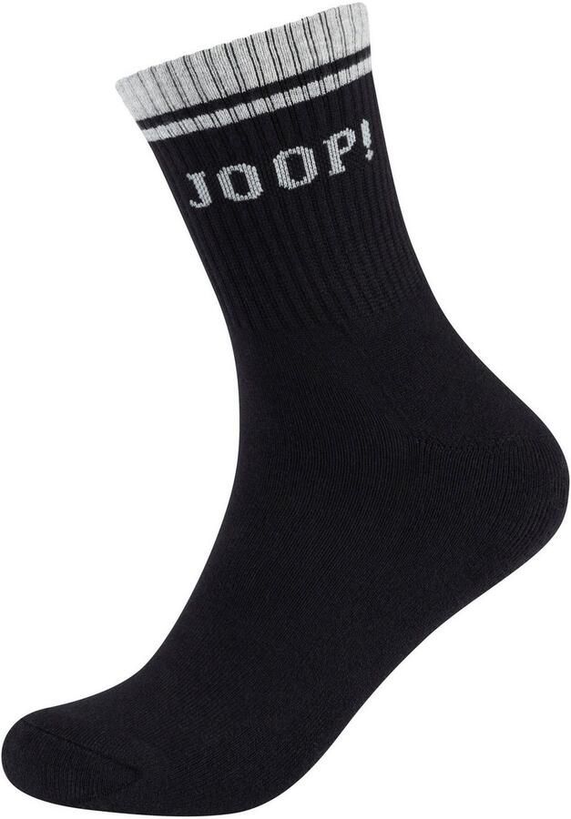 Joop! Sokken Premium casual met versterkte hiel en tenen (Set van 2)