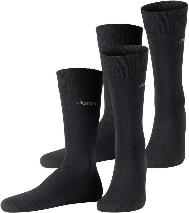 Joop! Sokken Premium Essentials versterkte hiel duurzame teen (Set van 4) - Foto 2