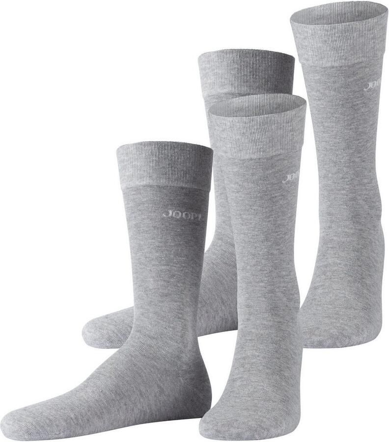 Joop! Sokken Premium Essentials versterkte hiel duurzame teen (Set van 4) - Foto 2