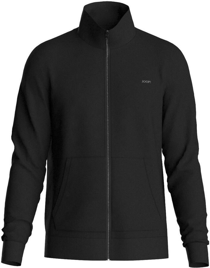 Joop! Sweatvest Comfort Opstaande kraag Regular Fit gedeelde kangoeroezakken lange mouw - Foto 6