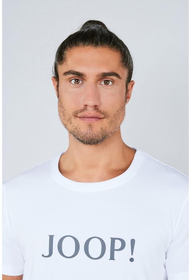 JOOP! Collection T-shirt met logoprint en ronde hals