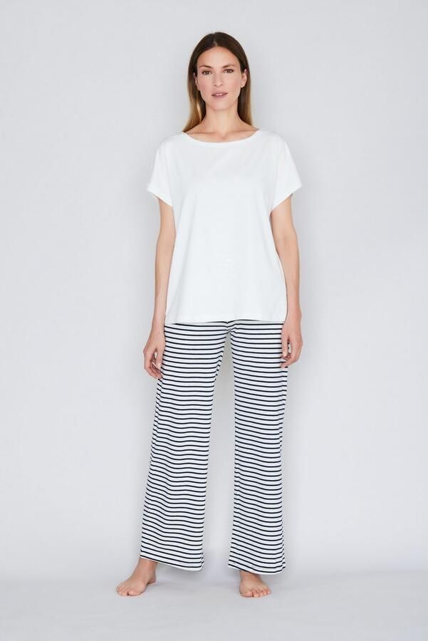 Joop! T-shirt Cosy Ronde hals korte mouwen Cotton-Stretch - Foto 4