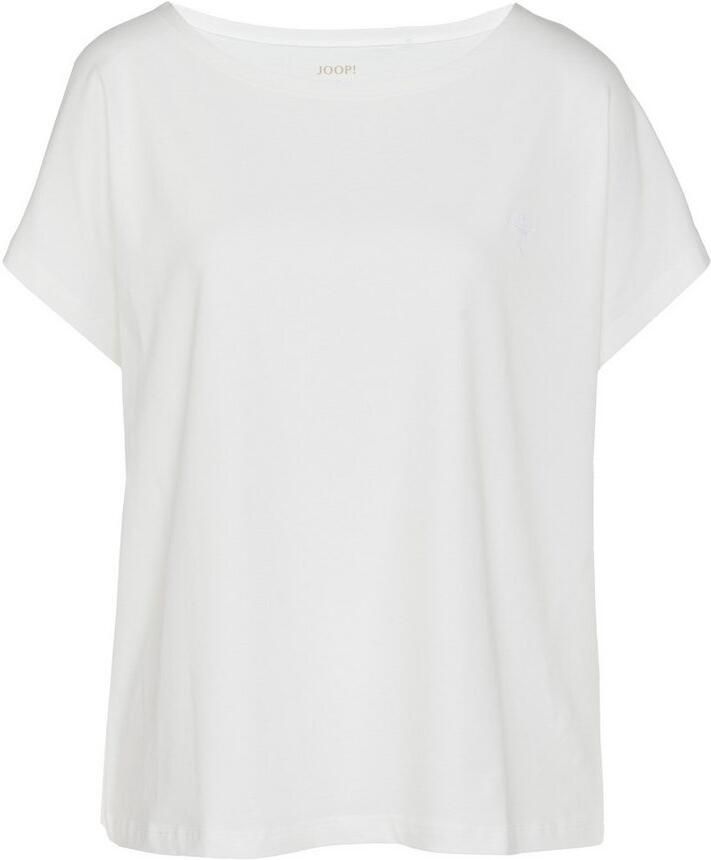 Joop! T-shirt Cosy Ronde hals korte mouwen Cotton-Stretch