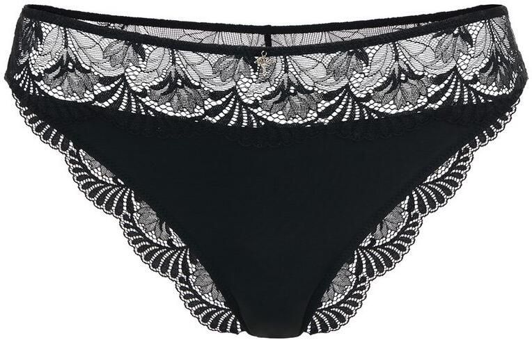 Joop! Tanga Beautiful met kanten details in korenbloem-design - Foto 5