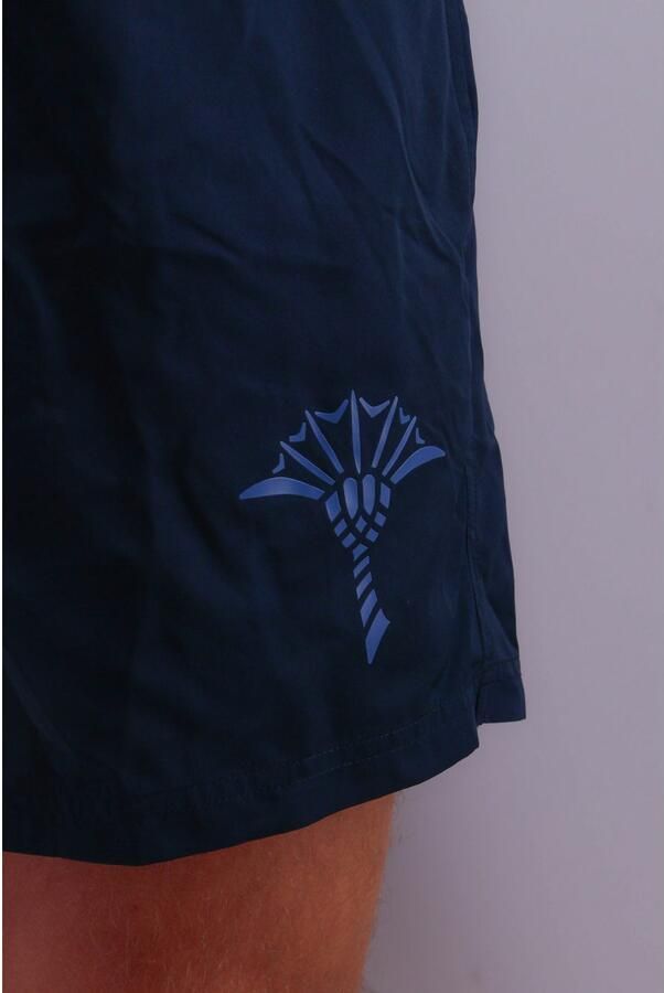 Joop! Zwemshort Solid Korenbloem-logo korte zijsplitten - Foto 2