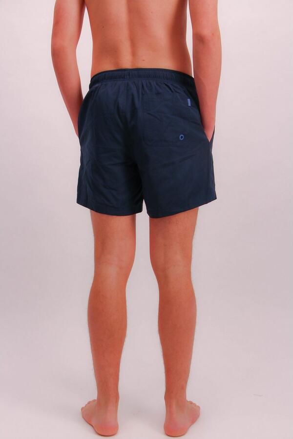 Joop! Zwemshort Solid Korenbloem-logo korte zijsplitten - Foto 3