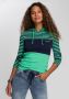 KangaROOS Capuchonshirt Lange mouwen zeer figuurvolgend met colourblocking-look - Thumbnail 1