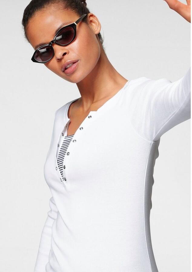 KangaROOS 2-in-1-shirt Lange mouwen zeer figuurvolgend - Foto 4