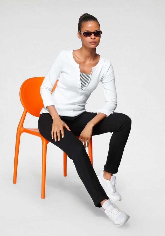 KangaROOS 2-in-1-shirt Lange mouwen zeer figuurvolgend - Foto 6