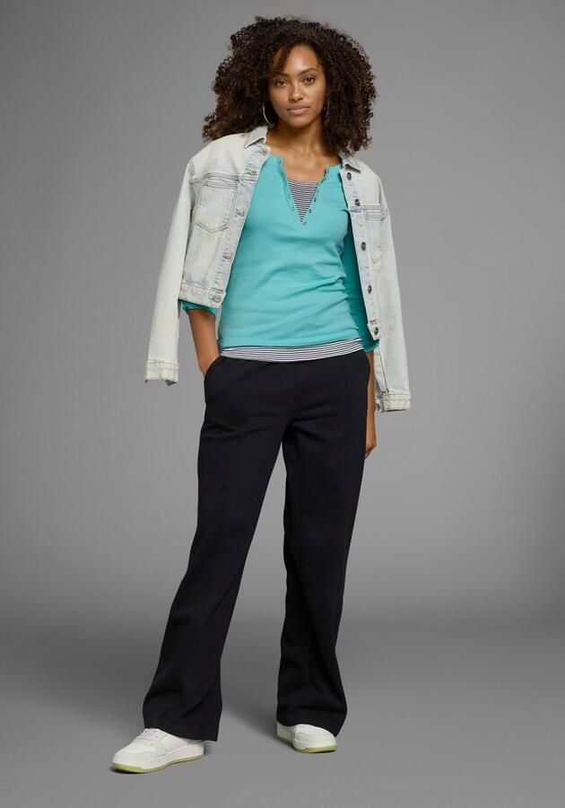 KangaROOS 2-in-1-shirt Lange mouwen zeer figuurvolgend - Foto 9