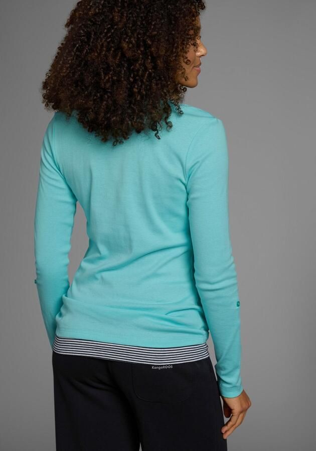KangaROOS 2-in-1-shirt Lange mouwen zeer figuurvolgend - Foto 10
