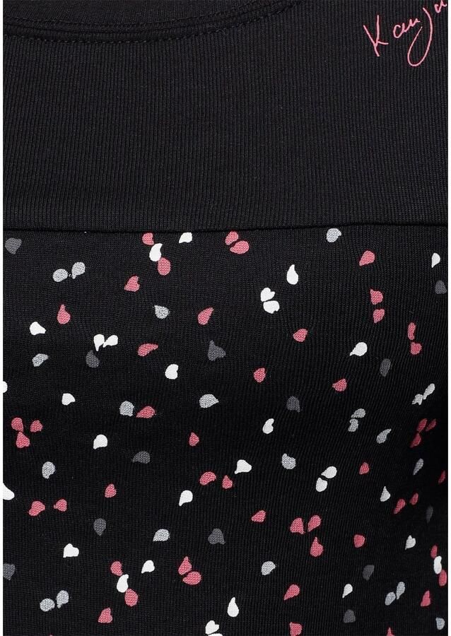 KangaROOS 2-in-1-shirt met lange mouwen Lange mouwen bedrukt en gedessineerd voor vrije tijd van katoen