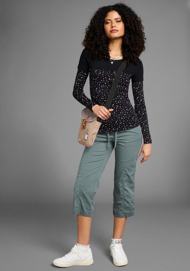 KangaROOS 2-in-1-shirt met lange mouwen Lange mouwen bedrukt en gedessineerd voor vrije tijd van katoen - Foto 5