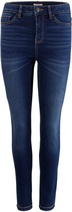 KangaROOS 5-pocket jeans SUPER SKINNY HIGH RISE enkel-lang met used-look hoge taille - Foto 6