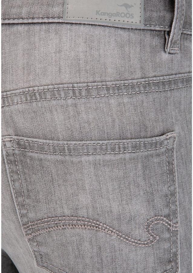 KangaROOS 5-pocket jeans SUPER SKINNY HIGH RISE enkel-lang met used-look hoge taille