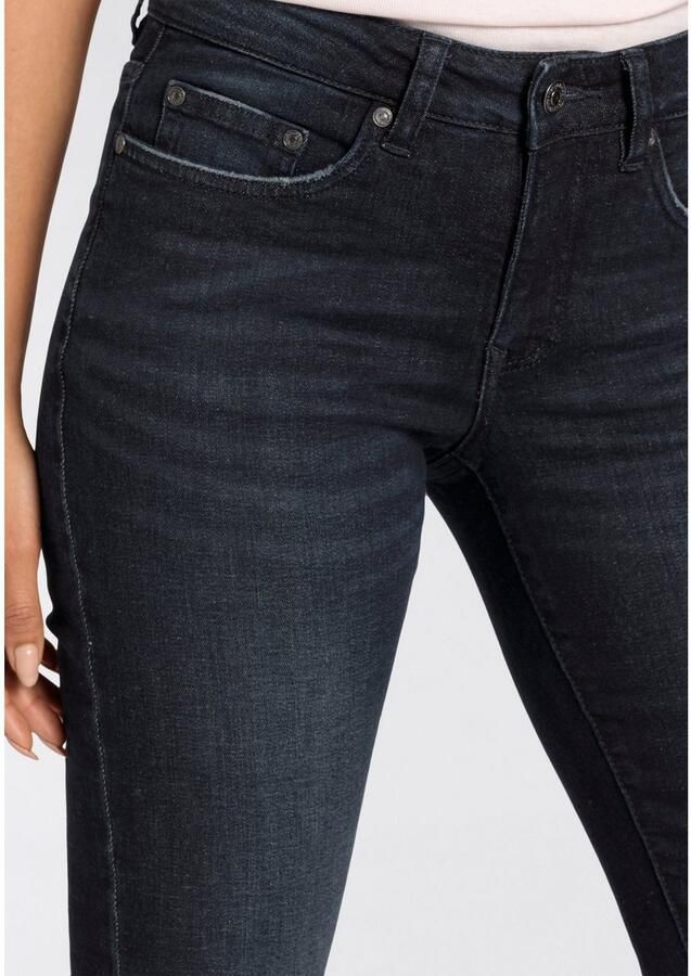 KangaROOS 5-pocket jeans uitlopende pijp used-wassing normale taillehoogte - Foto 2