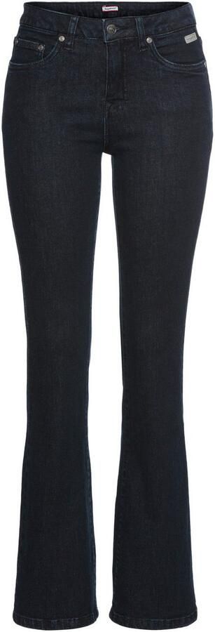 KangaROOS 5-pocket jeans uitlopende pijp used-wassing normale taillehoogte - Foto 6