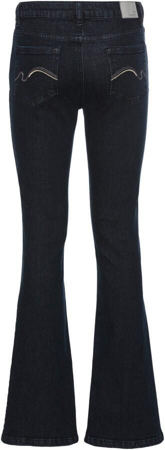 KangaROOS 5-pocket jeans uitlopende pijp used-wassing normale taillehoogte - Foto 5