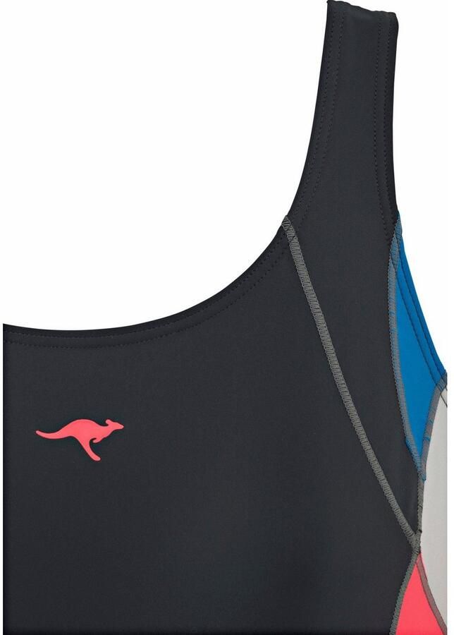 KangaROOS Badpak in een sportief design en met een modellerend effect