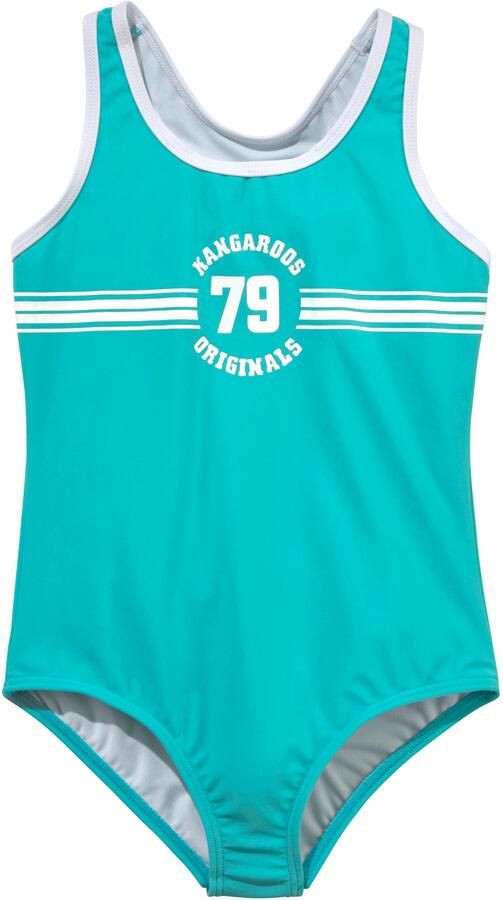 KangaROOS Badpak Sporty met sportieve frontprint - Foto 4