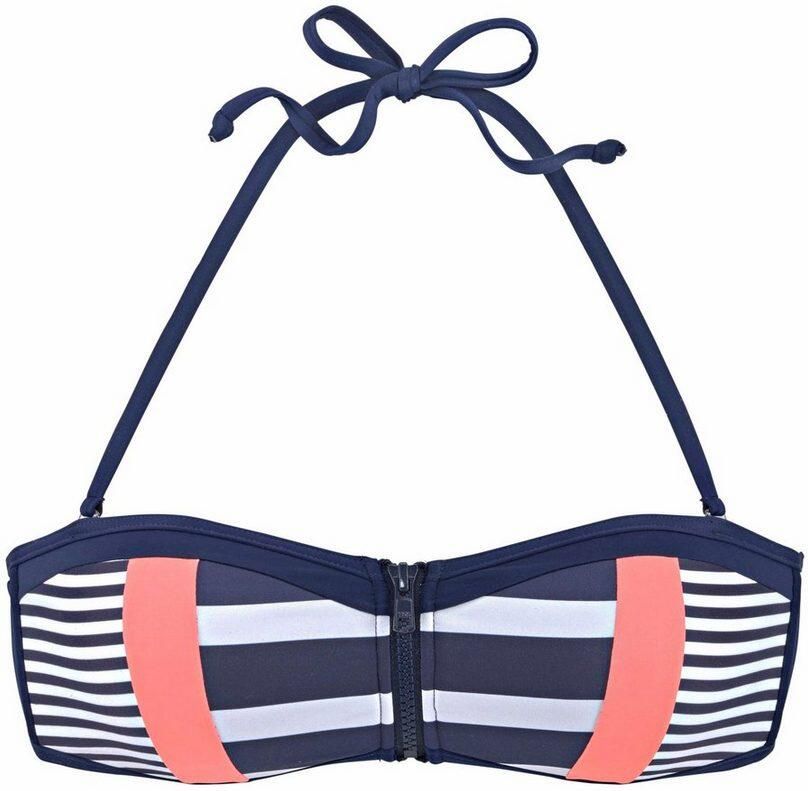 KangaROOS Bandeau-bikinitop ANITA met ritssluiting tussen de cups - Foto 2