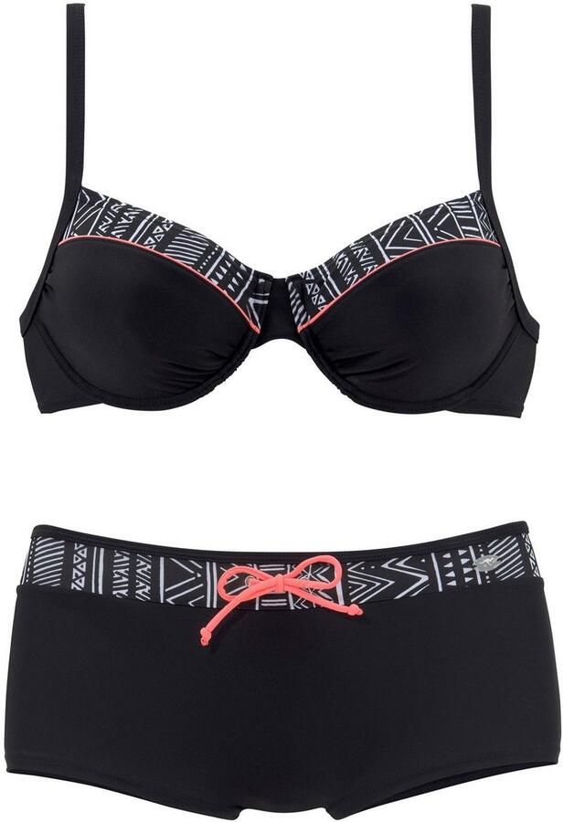 KangaROOS Beugelbikini met modieuze print verstelbare bandjes - Foto 4