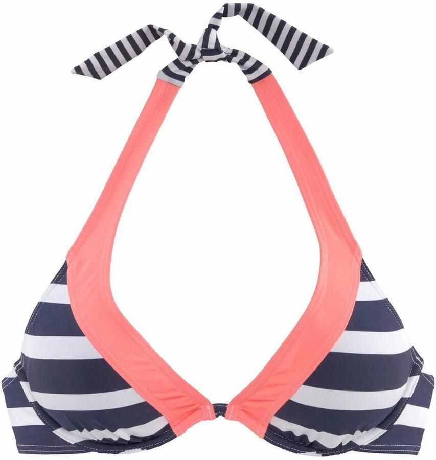 KangaROOS Bikinitop met beugels ANITA trendy blokstreepdessin