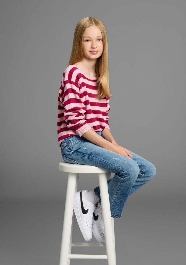 KangaROOS Bootcut jeans Stretchjeans Boot Cut Modieuze jeans authentieke wassing - Foto 4