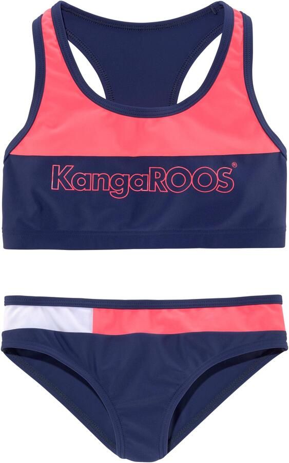 KangaROOS Bustierbikini Energy Kids in colourblocking-design (1 stuk) - Foto 3